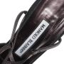 Manolo Blahnik Pre-owned Leather sandals Black Dames - Thumbnail 6