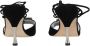 Manolo Blahnik Pre-owned Leather sandals Black Dames - Thumbnail 5