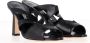 Manolo Blahnik Pre-owned Leather sandals Black Dames - Thumbnail 3