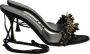 Manolo Blahnik Pre-owned Leather sandals Black Dames - Thumbnail 4