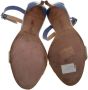 Manolo Blahnik Pre-owned Leather sandals Blue Dames - Thumbnail 5
