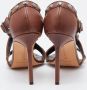 Manolo Blahnik Pre-owned Leather sandals Brown Dames - Thumbnail 5
