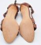 Manolo Blahnik Pre-owned Leather sandals Brown Dames - Thumbnail 6