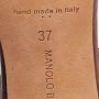Manolo Blahnik Pre-owned Leather sandals Brown Dames - Thumbnail 7