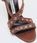 Manolo Blahnik Pre-owned Leather sandals Brown Dames - Thumbnail 8