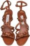 Manolo Blahnik Pre-owned Leather sandals Brown Dames - Thumbnail 2
