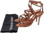 Manolo Blahnik Pre-owned Leather sandals Brown Dames - Thumbnail 7