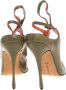 Manolo Blahnik Pre-owned Leather sandals Green Dames - Thumbnail 4
