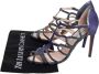 Manolo Blahnik Pre-owned Leather sandals Purple Dames - Thumbnail 7