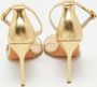 Manolo Blahnik Pre-owned Leather sandals Yellow Dames - Thumbnail 5
