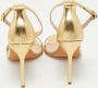 Manolo Blahnik Pre-owned Leather sandals Yellow Dames - Thumbnail 5