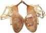 Manolo Blahnik Pre-owned Leather sandals Yellow Dames - Thumbnail 5
