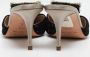 Manolo Blahnik Pre-owned Mesh sandals Black Dames - Thumbnail 5