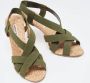 Manolo Blahnik Pre-owned Rubber sandals Green Dames - Thumbnail 4