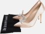 Manolo Blahnik Pre-owned Satin heels Beige Dames - Thumbnail 8