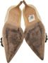 Manolo Blahnik Pre-owned Satin heels Beige Dames - Thumbnail 5