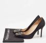 Manolo Blahnik Pre-owned Satin heels Black Dames - Thumbnail 9