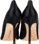 Manolo Blahnik Pre-owned Satin heels Black Dames - Thumbnail 3