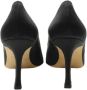 Manolo Blahnik Pre-owned Satin heels Black Dames - Thumbnail 5