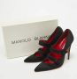 Manolo Blahnik Pre-owned Satin heels Black Dames - Thumbnail 8