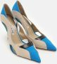Manolo Blahnik Pre-owned Satin heels Multicolor Dames - Thumbnail 4