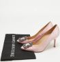 Manolo Blahnik Pre-owned Satin heels Pink Dames - Thumbnail 9