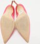 Manolo Blahnik Pre-owned Satin heels Pink Dames - Thumbnail 6