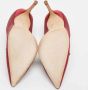 Manolo Blahnik Pre-owned Satin heels Red Dames - Thumbnail 6