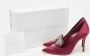 Manolo Blahnik Pre-owned Satin heels Red Dames - Thumbnail 9