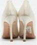 Manolo Blahnik Pre-owned Satin heels White Dames - Thumbnail 5