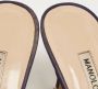 Manolo Blahnik Pre-owned Satin sandals Blue Dames - Thumbnail 8