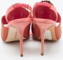 Manolo Blahnik Pre-owned Satin sandals Pink Dames - Thumbnail 5