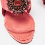 Manolo Blahnik Pre-owned Satin sandals Pink Dames - Thumbnail 8