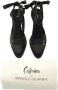 Manolo Blahnik Pre-owned Silk heels Black Dames - Thumbnail 2