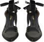 Manolo Blahnik Pre-owned Silk heels Black Dames - Thumbnail 4