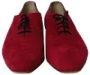 Manolo Blahnik Pre-owned Suede flats Pink Dames - Thumbnail 2