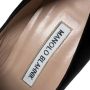 Manolo Blahnik Pre-owned Suede heels Black Dames - Thumbnail 6