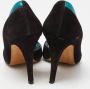 Manolo Blahnik Pre-owned Suede heels Black Dames - Thumbnail 5