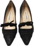 Manolo Blahnik Pre-owned Suede heels Black Dames - Thumbnail 2