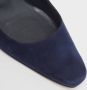Manolo Blahnik Pre-owned Suede heels Blue Dames - Thumbnail 8