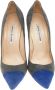 Manolo Blahnik Pre-owned Suede heels Gray Dames - Thumbnail 2