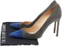 Manolo Blahnik Pre-owned Suede heels Gray Dames - Thumbnail 7