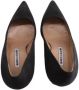 Manolo Blahnik Pre-owned Suede heels Gray Dames - Thumbnail 6