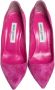 Manolo Blahnik Pre-owned Suede heels Pink Dames - Thumbnail 2