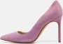 Manolo Blahnik Pre-owned Suede heels Purple Dames - Thumbnail 2