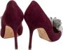 Manolo Blahnik Pre-owned Suede heels Red Dames - Thumbnail 4