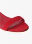 Manolo Blahnik Pre-owned Suede heels Red Dames - Thumbnail 4