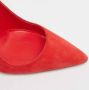 Manolo Blahnik Pre-owned Suede heels Red Dames - Thumbnail 7