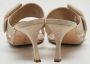 Manolo Blahnik Pre-owned Suede sandals Beige Dames - Thumbnail 5