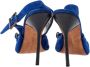 Manolo Blahnik Pre-owned Suede sandals Blue Dames - Thumbnail 4